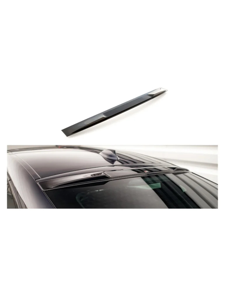 Extension de lunette arrière BMW X6 F16 Pack M noir brillant