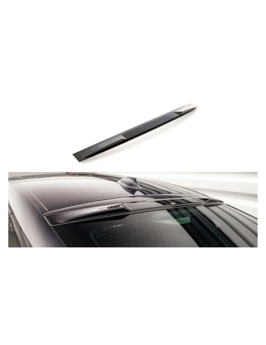 Extension de lunette arrière BMW X6 F16 noir brillant Maxton Design
