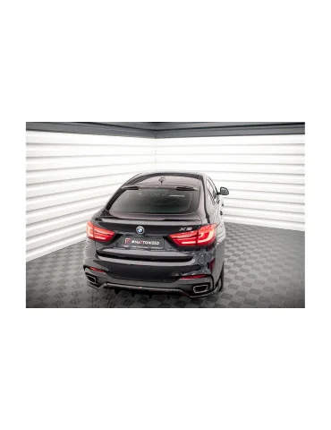 Extension de lunette arrière BMW X6 F16 Pack M noir brillant