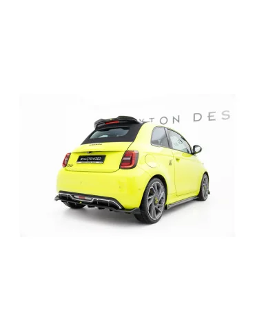 Diffuseur arrière central Abarth 500e avec barres verticales