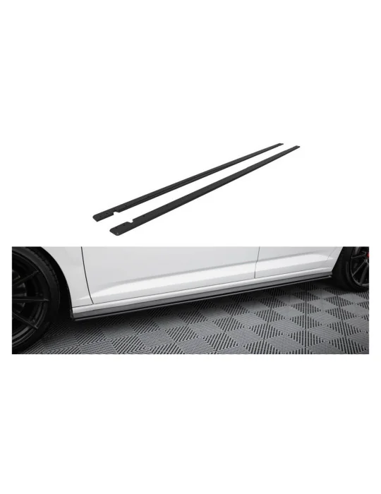 Bas de caisse Street Pro Volkswagen Jetta GLI Mk7 noir mat Maxton Design