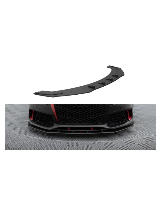 Lame avant Street Pro Audi A7 C7 RS7 Look noir mat Maxton Design