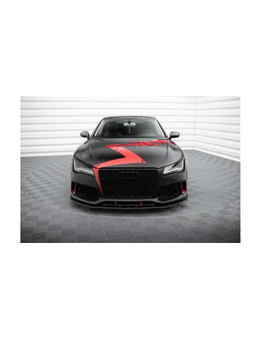 Lame avant Street Pro Audi A7 C7 RS7 Look noir mat
