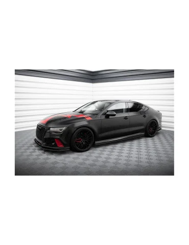 Lame avant Street Pro Audi A7 C7 RS7 Look noir mat