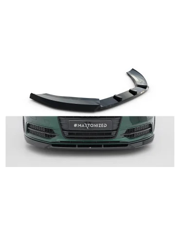 Lame de pare-chocs avant v.3 Audi A6 S-line / S6 C7