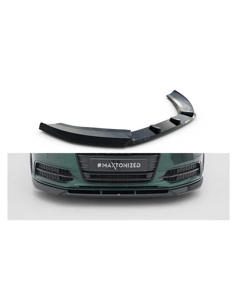Lame de pare-chocs avant v.3 Audi A6 S-line / S6 C7