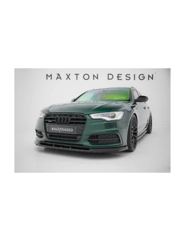 Lame de pare-chocs avant v.3 Audi A6 S-line / S6 C7