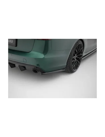 Rajouts de pare-chocs arrière v.3 Audi A6 S-line Avant C7