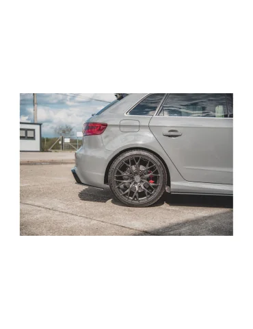 Rajouts arrière Racing Durability Audi RS3 8V Sportback noir mat
