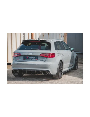 Rajouts arrière Racing Durability Audi RS3 8V Sportback noir mat