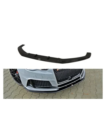 Lame avant Audi RS3 8V Sportback 2015-2016 v.2 noir brillant