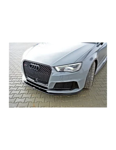 Lame avant Audi RS3 8V Sportback 2015-2016 v.2 noir brillant