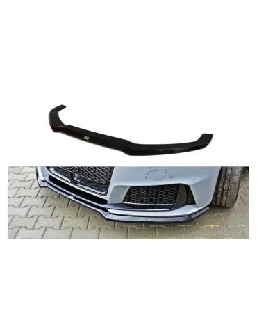 Lame avant Audi RS3 8V Sportback 2015-2016 v.1 noir brillant