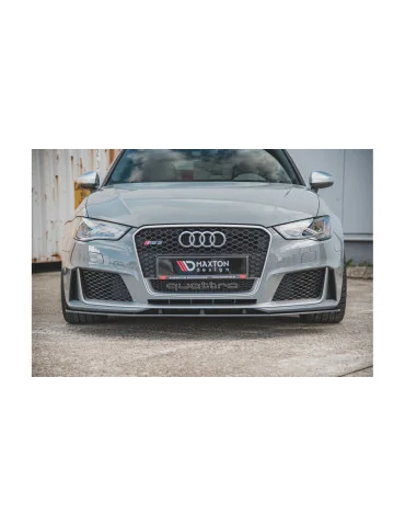 Lame avant Audi RS3 8V Sportback Racing Durability noir mat