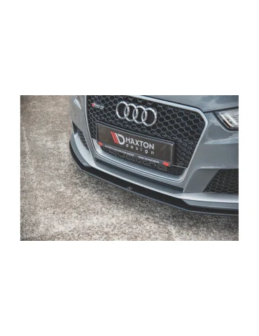 Lame avant Audi RS3 8V Sportback Racing Durability noir mat