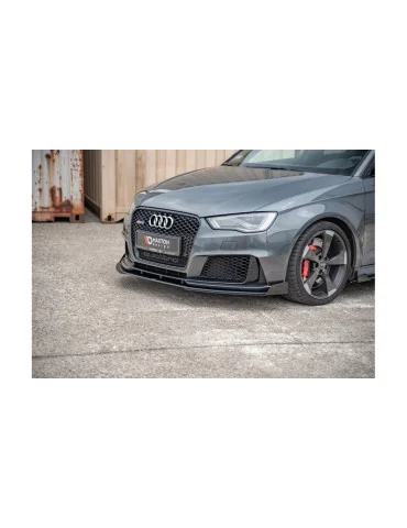 Lame avant + flaps Audi RS3 8V Sportback Racing Durability rouge