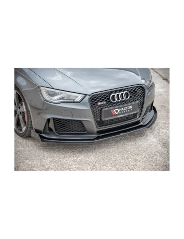 Lame avant + flaps Audi RS3 8V Sportback Racing Durability rouge
