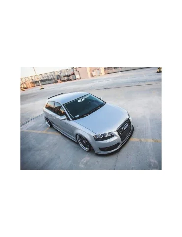 Lame avant Audi S3 8P 2006-2008 noir brillant