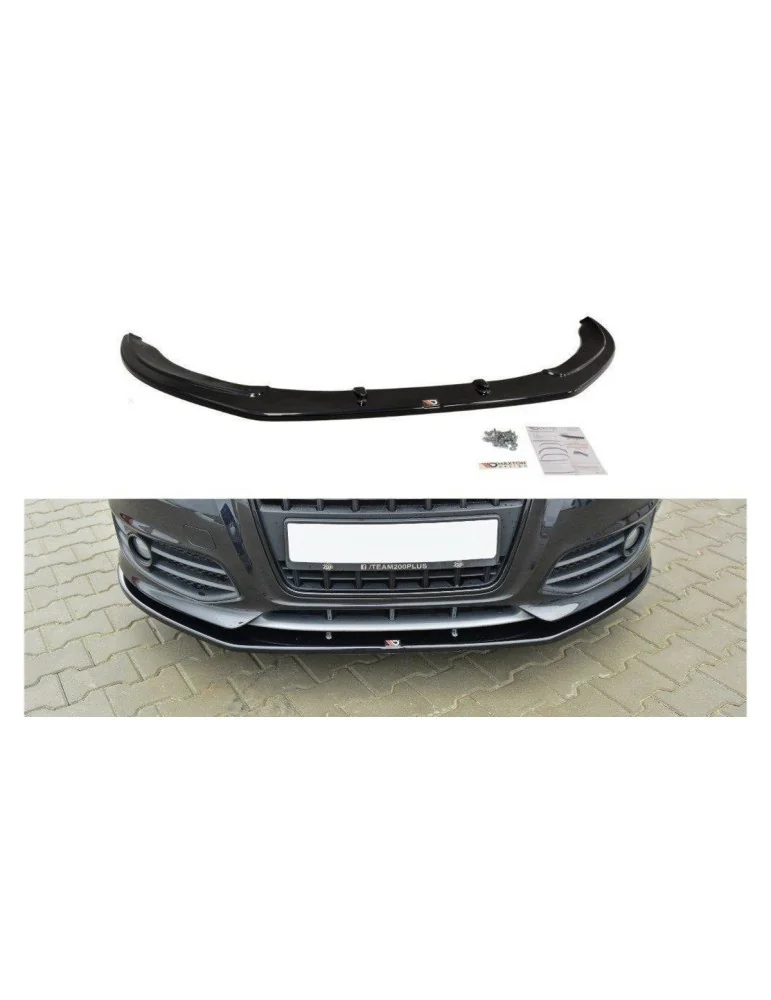Lame avant Audi S3 8P restylée 2009-2013 v.2 noir brillant