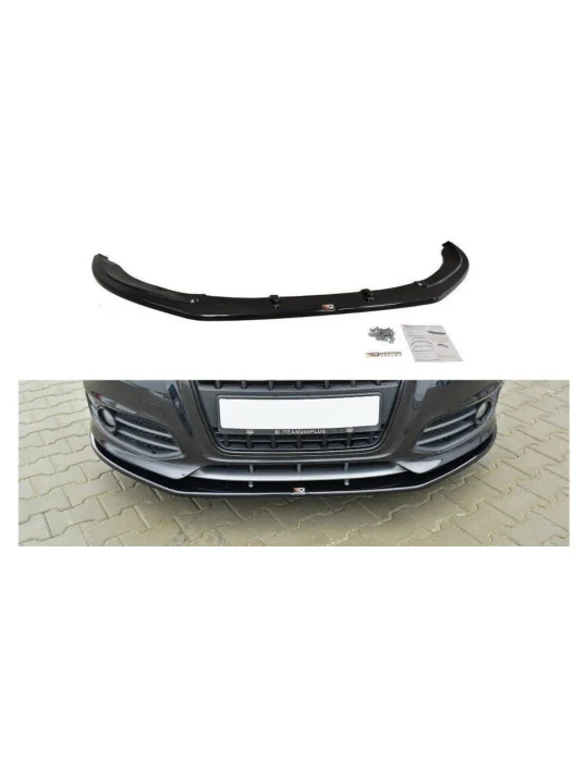Lame de pare-chocs avant Audi S3 8P restylée v.2 noir brillant Maxton Design