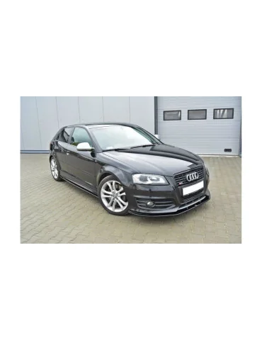 Lame avant Audi S3 8P restylée 2009-2013 v.2 noir brillant