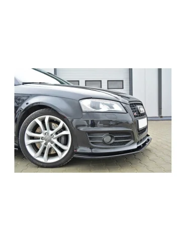 Lame avant Audi S3 8P restylée 2009-2013 v.2 noir brillant