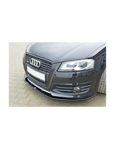 Lame avant Audi S3 8P restylée 2009-2013 v.2 noir brillant