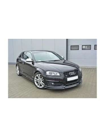 Lame avant Audi S3 8P restylée 2009-2013 v.1 noir brillant