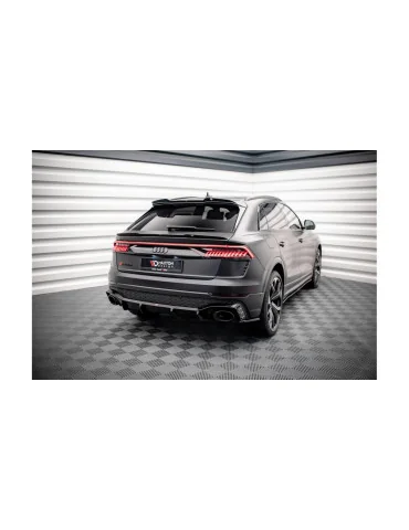 Rajouts arrière Audi RSQ8 4M 2019-2023 v.2 noir brillant