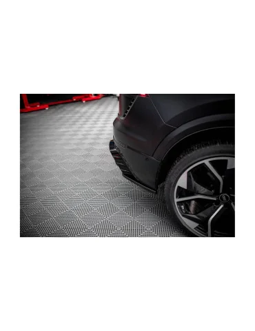Rajouts arrière Audi RSQ8 4M 2019-2023 v.2 noir brillant
