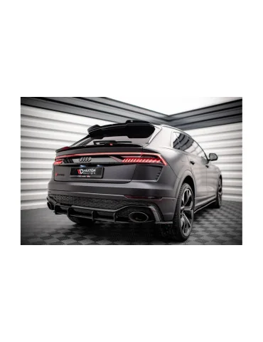 Rajouts arrière Audi RSQ8 4M 2019-2023 noir brillant