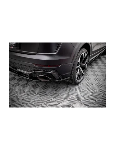 Rajouts arrière Audi RSQ8 4M 2019-2023 noir brillant