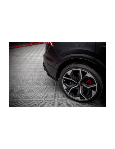 Rajouts arrière Audi RSQ8 4M 2019-2023 noir brillant
