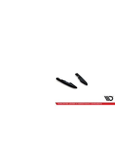 Rajouts arrière Audi RSQ8 4M 2019-2023 noir brillant