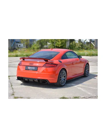 Rajouts arrière Audi TT RS 8S depuis 2016 noir brillant