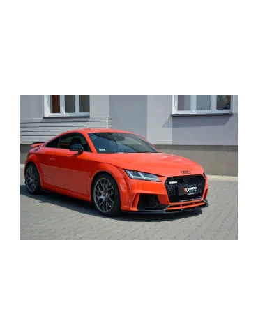 Lame avant Audi TT RS 8S depuis 2016 v.2 noir brillant
