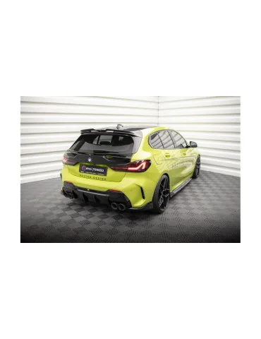 Rajouts arrière BMW Série 1 F40 Pack M / M135i v.6 noir brillant