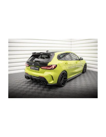 Rajouts arrière BMW Série 1 F40 Pack M / M135i v.5 noir brillant