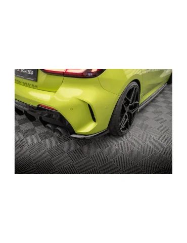 Rajouts arrière BMW Série 1 F40 Pack M / M135i v.5 noir brillant