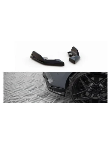 Rajouts arrière BMW Série 1 F40 Pack M / M135i v.4 noir brillant