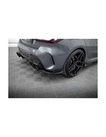 Rajouts arrière BMW Série 1 F40 Pack M / M135i v.4 noir brillant