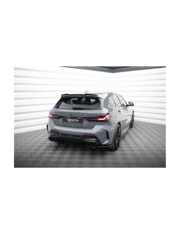 Rajouts de pare-chocs arrière BMW Série 1 F40 Pack M v.3 noir brillant