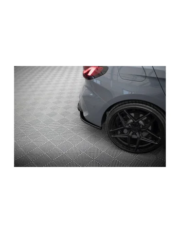 Rajouts de pare-chocs arrière BMW Série 1 F40 Pack M v.3 noir brillant
