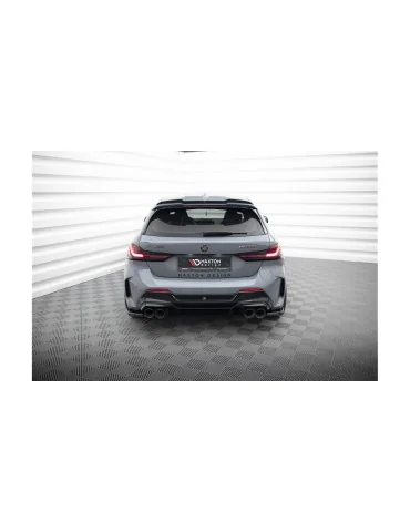 Rajouts de pare-chocs arrière BMW Série 1 F40 Pack M v.3 noir brillant