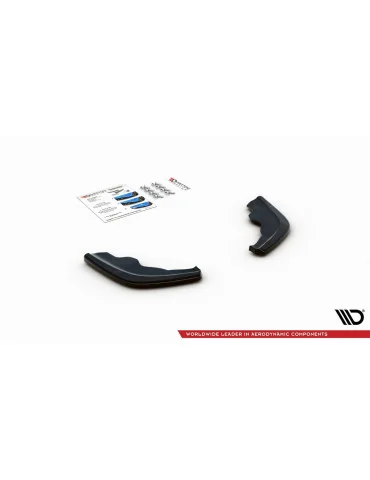 Rajouts de pare-chocs arrière BMW Série 1 F40 Pack M v.1 noir brillant