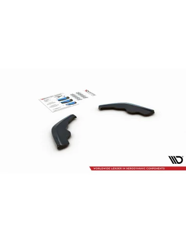 Rajouts de pare-chocs arrière BMW Série 1 F40 Pack M v.1 noir brillant