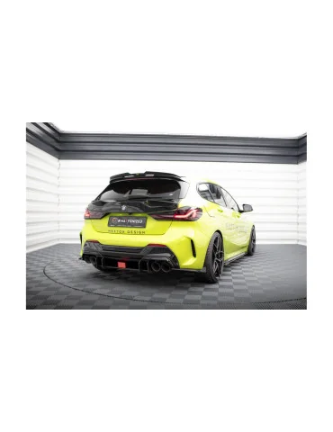 Rajouts arrière Street Pro BMW Série 1 F40 Pack M v.2 noir mat + flaps