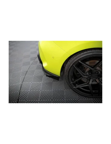 Rajouts arrière Street Pro BMW Série 1 F40 Pack M v.2 noir mat + flaps