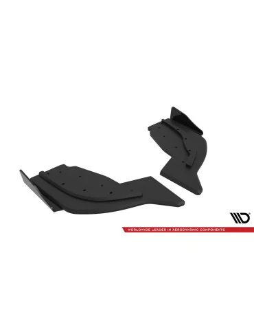 Rajouts arrière Street Pro BMW Série 1 F40 Pack M v.2 noir mat + flaps