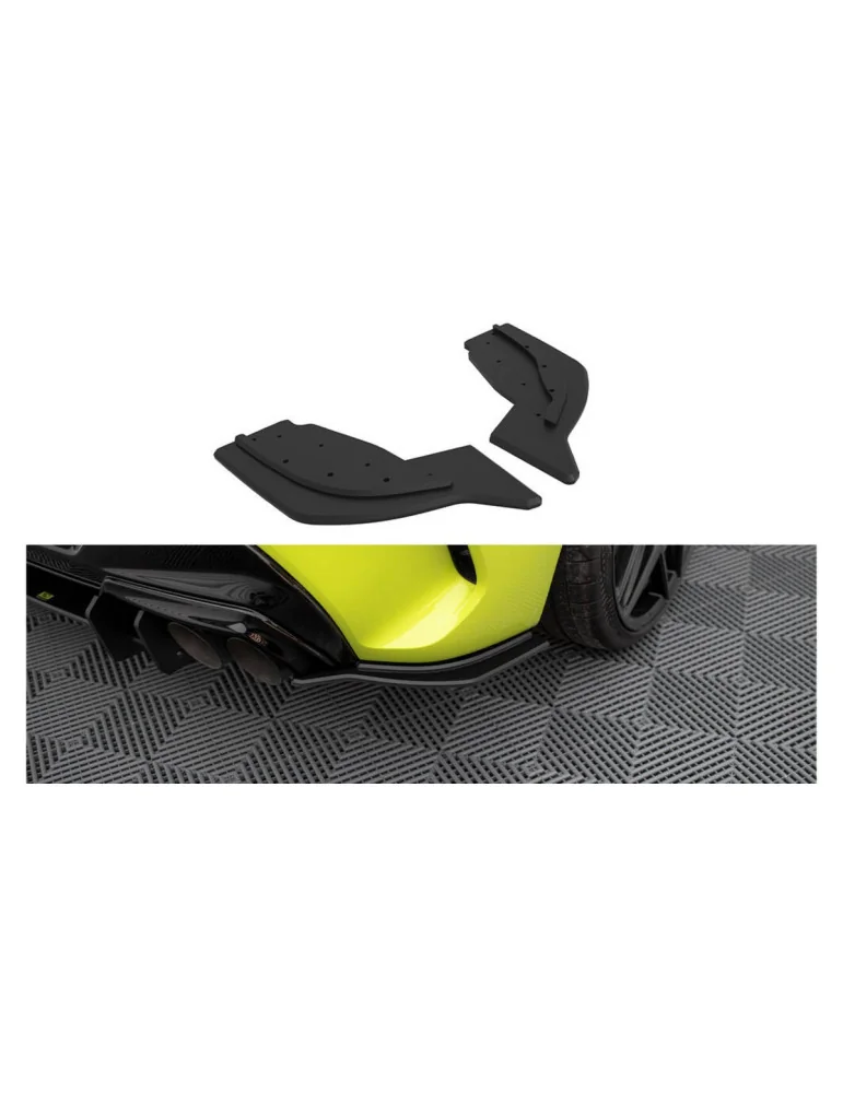 Rajouts arrière Street Pro BMW Série 1 F40 Pack M v.2 noir mat
